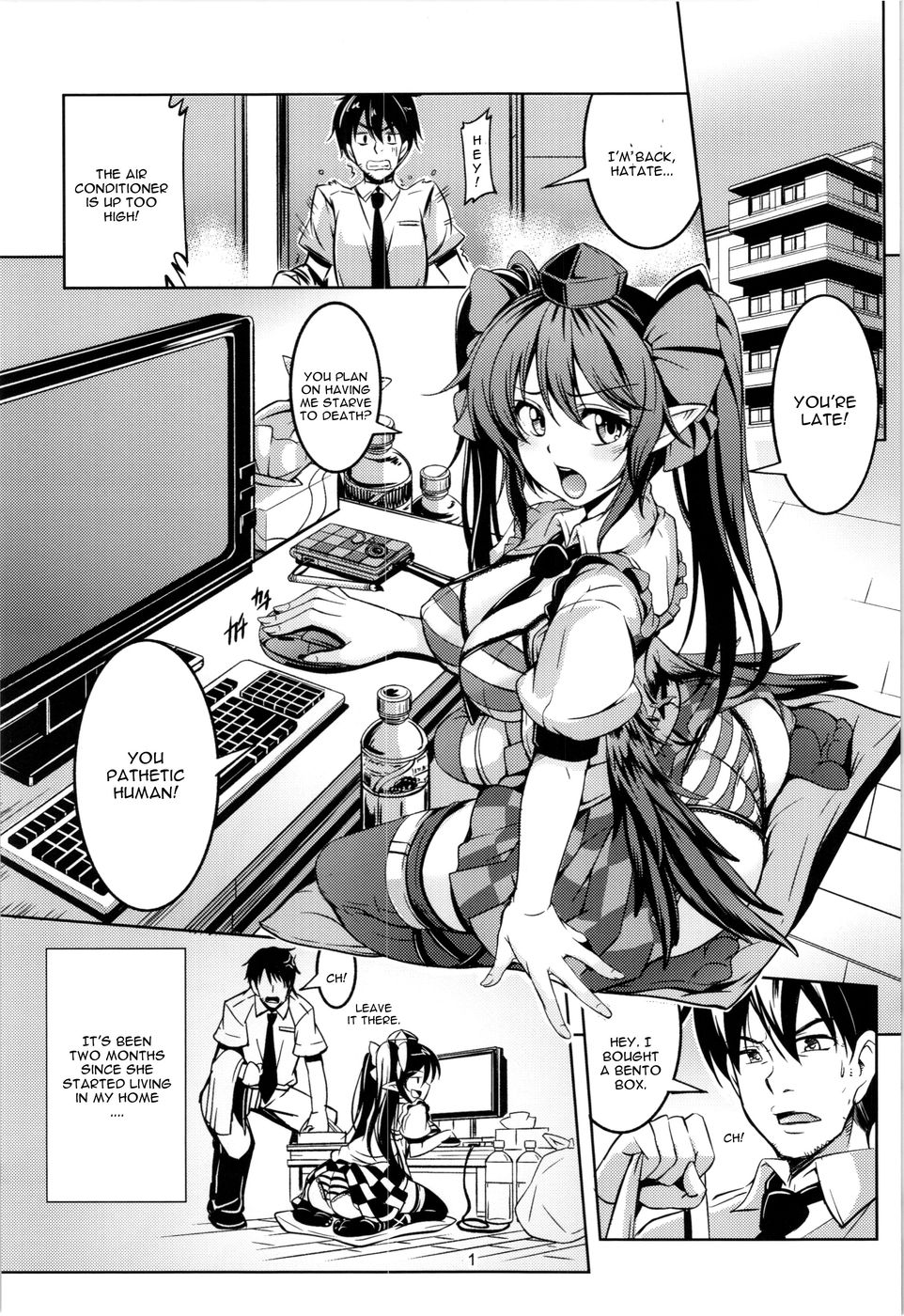 Hentai Manga Comic-Wagaya no Otengu-sama - Zenpen-Read-3